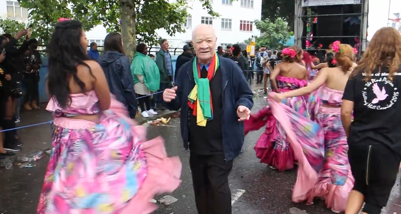 Mr George Lauricourt at Notting Hill Carnival
